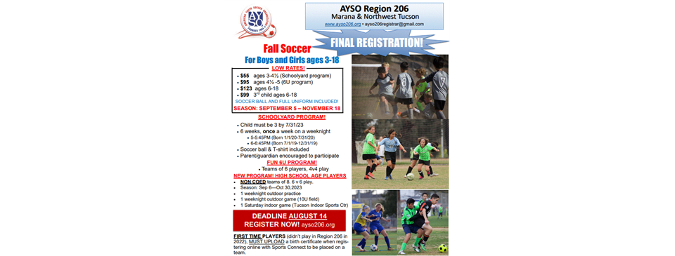 Fall 2023 Final Registration